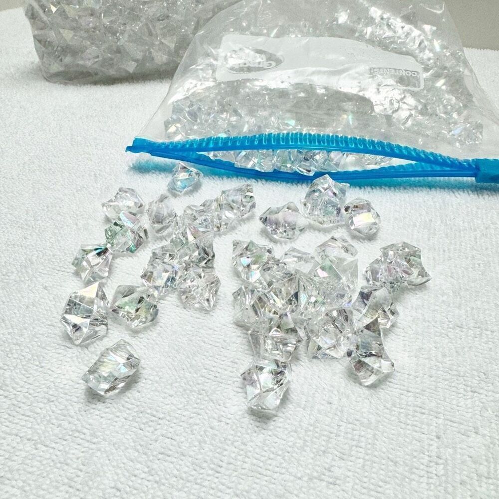 Vase Fillers, Acrylic Fake Crushed Ice Rocks, Table Scatter